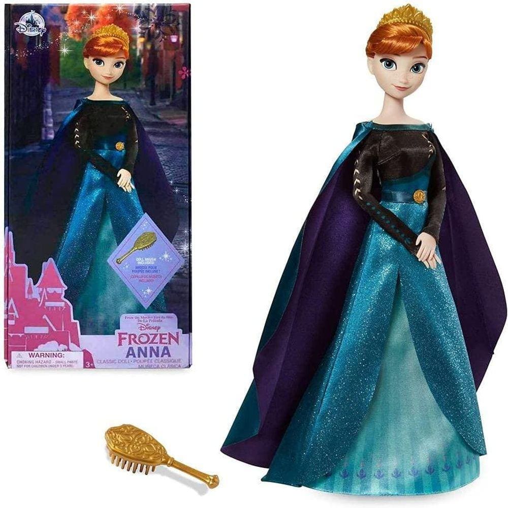 Boneca Frozen Anna Disney 55cm Gigante Original Novabrink em