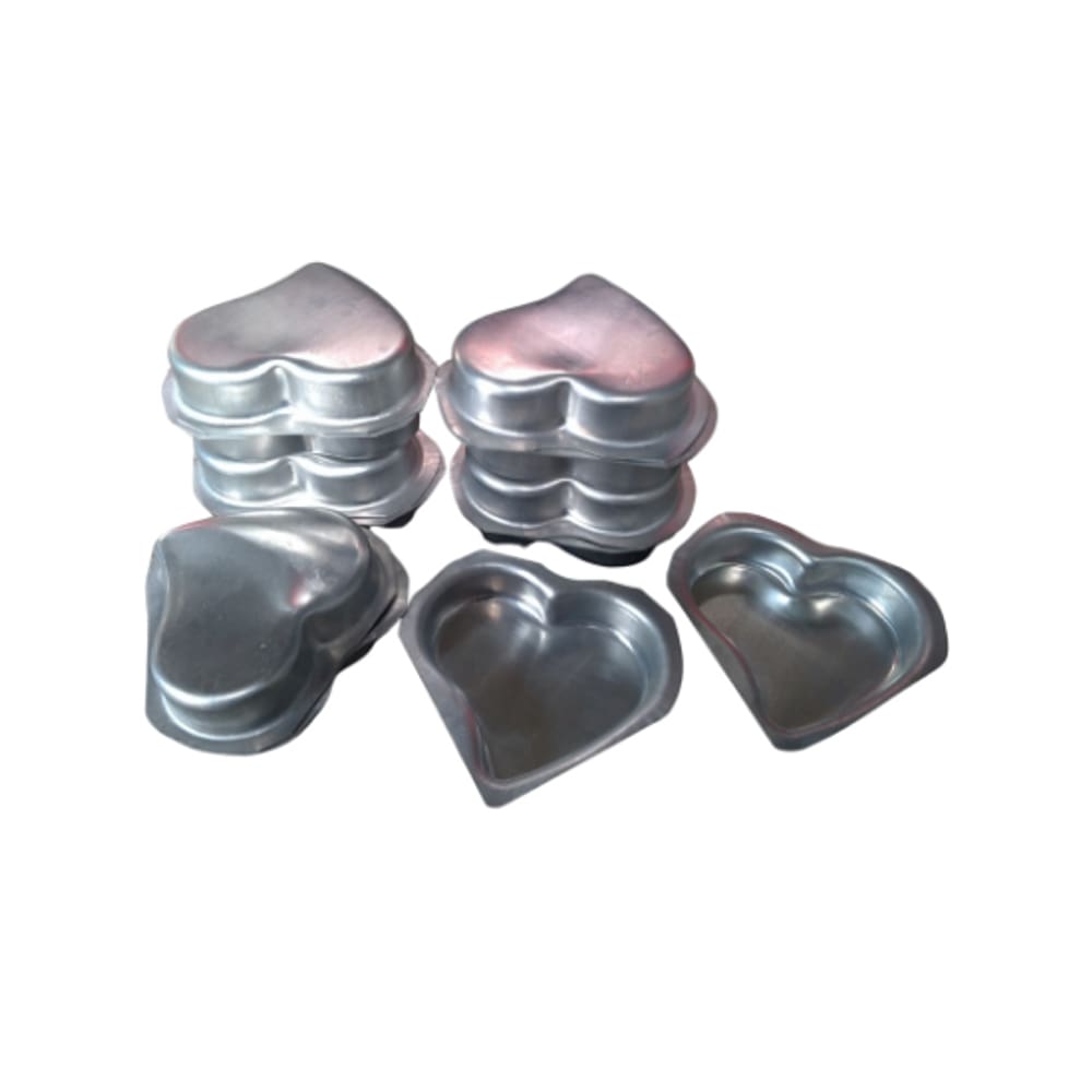 Forminhas de Mini Bolo Grande Coração