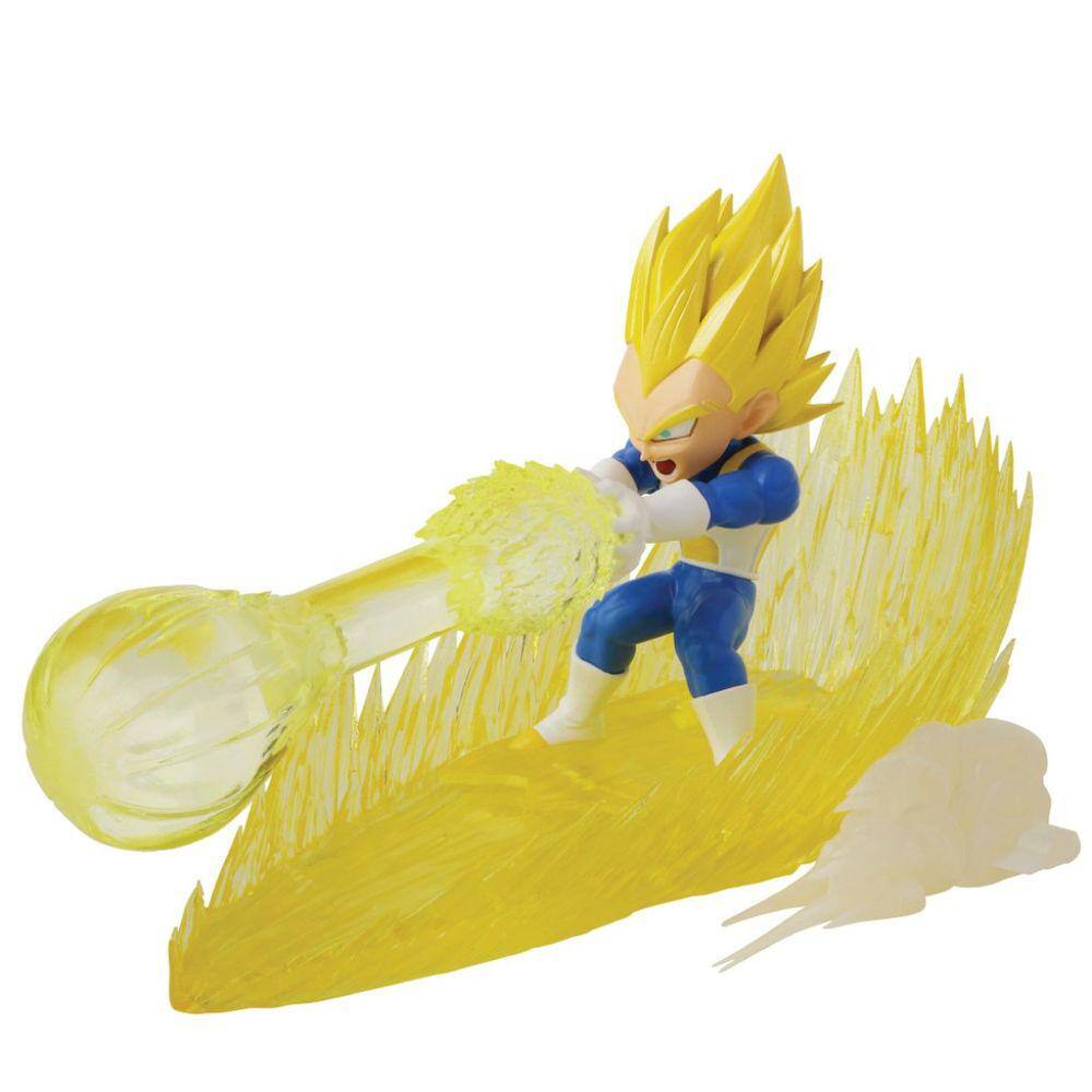 Vegeta super sayajin dragon ball super brinquedos chocolate bandai