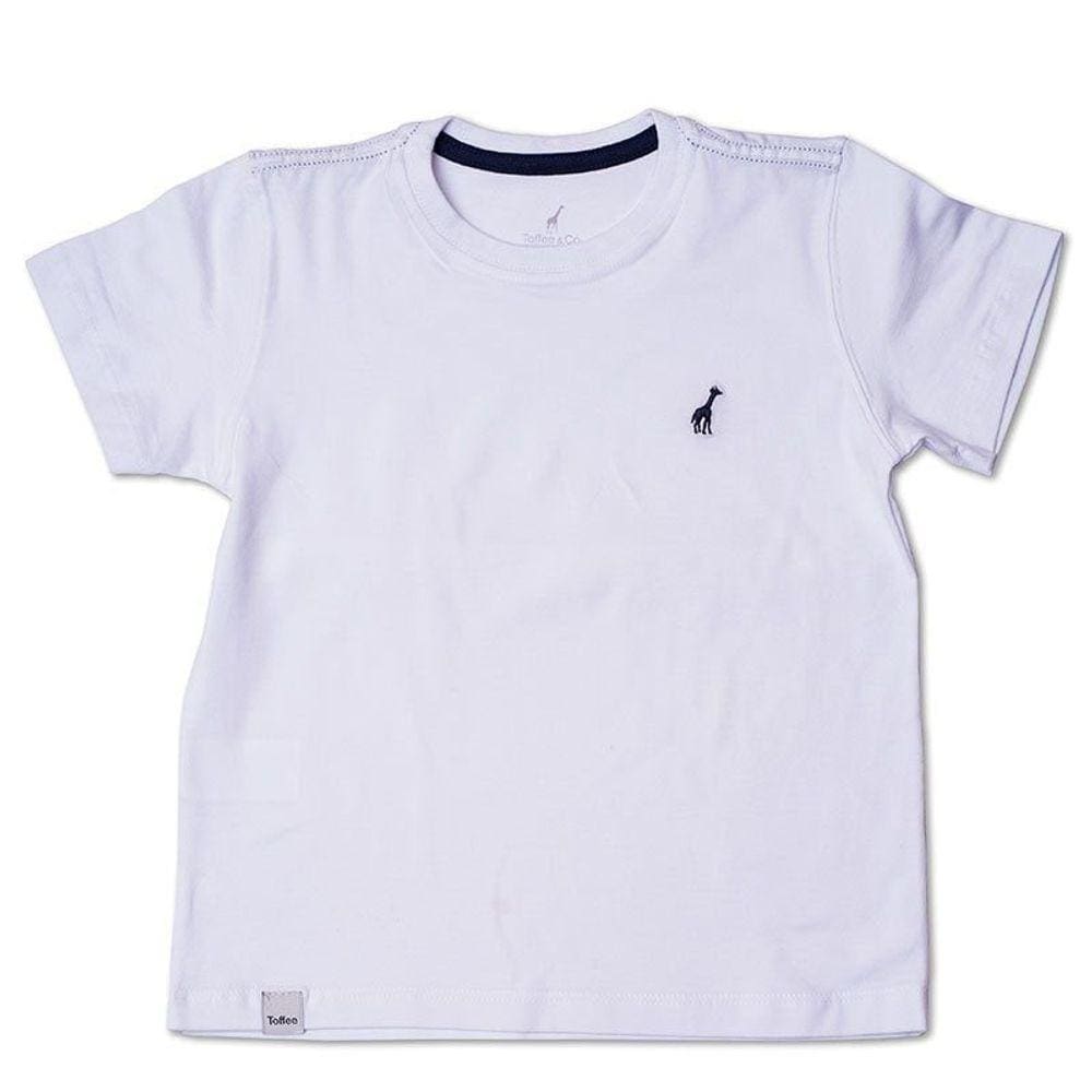 Camiseta Infantil Branca Toffee - Nº01