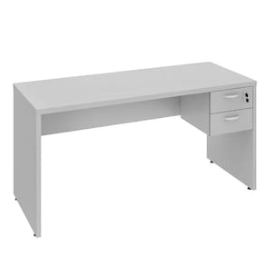 Mesa Retangular WEB1562 150cm com Gavetas Suspensas Web Office