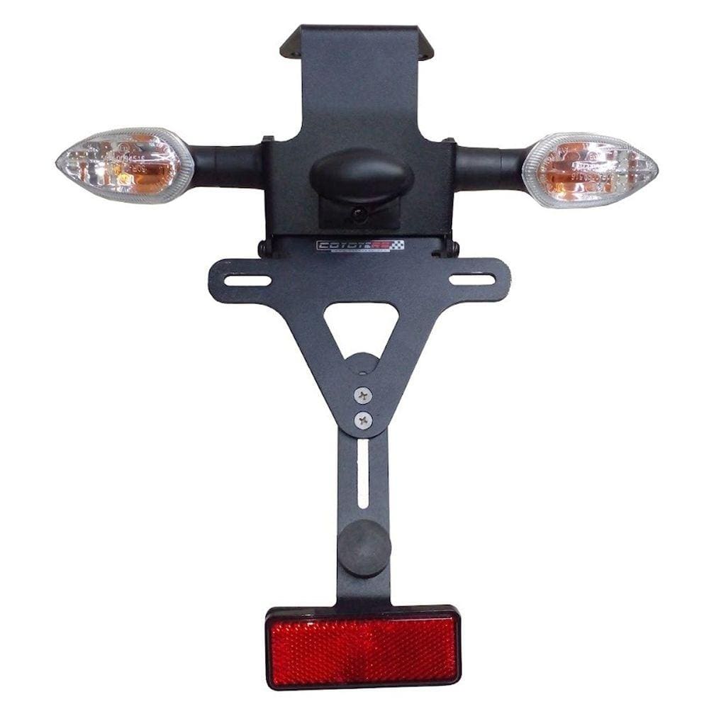 Suporte De Placa / Eliminador De Rabeta Coyote Preto - Fazer Fz 15 Ano 2023 Em Diante