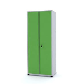 Armário De Aço 190X80x40 Pandin Ap409sl - Cinza/Verde