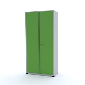 Armário De Aço 200X90x40 Pandin Ap402sl - Cinza/Verde
