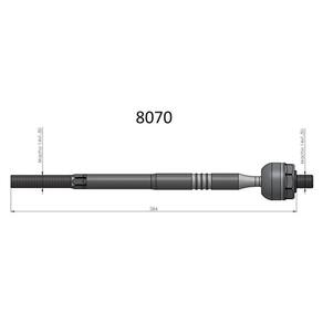 Barra Axial Corsacelta Prisma Classic Hidraulica Bortec