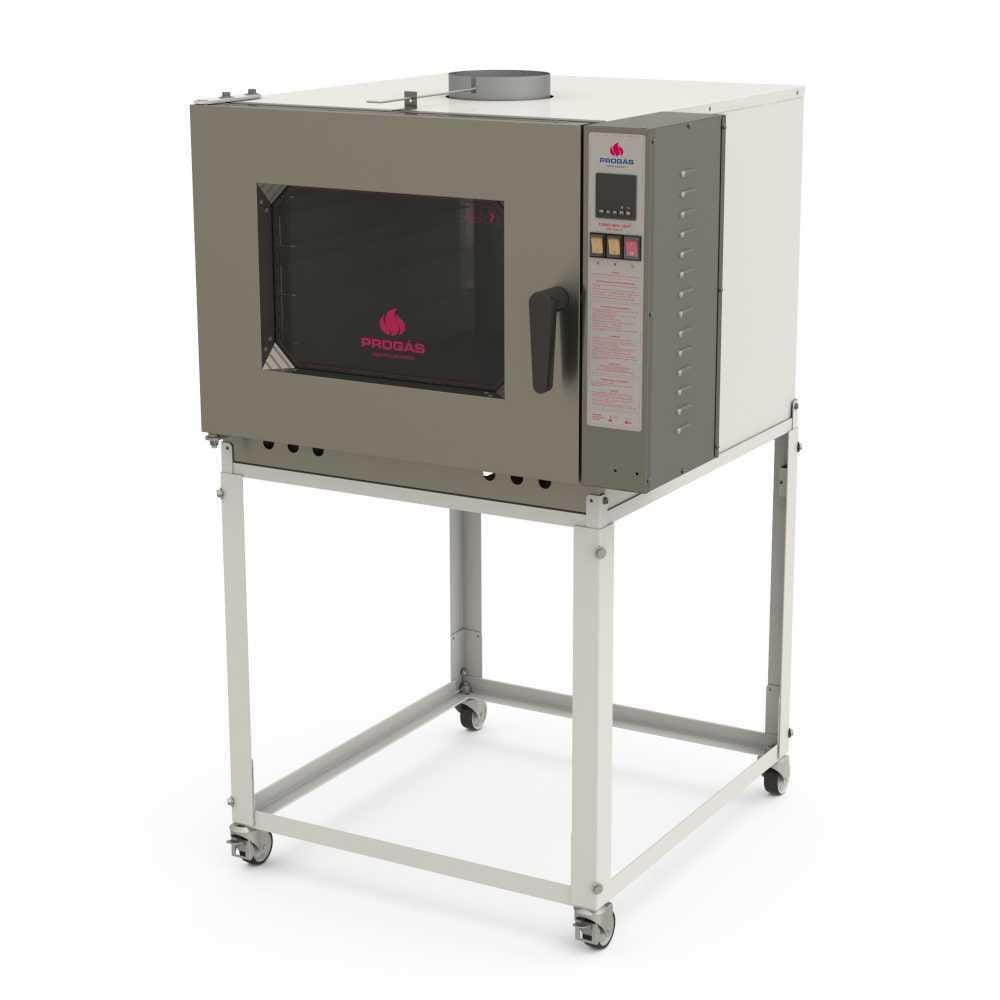 Forno Turbo 5 Esteiras Elétrico PRP-5000 New Eletric Trifásico 380V - Progás
