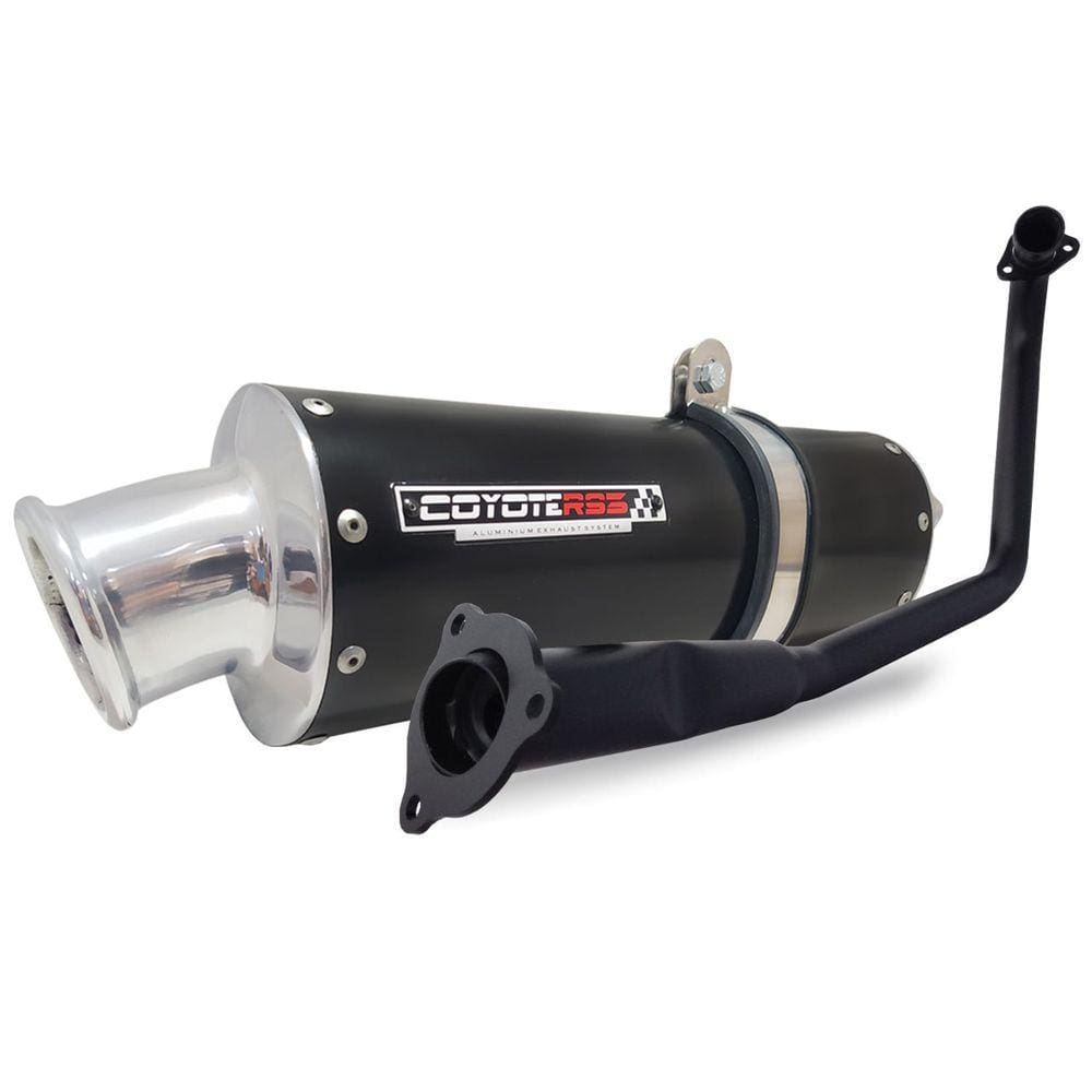 Escape / Ponteira Coyote RS3 Aluminio Oval - CG 125 Fan 2009 até 2013 & 2014 em Diante - Honda