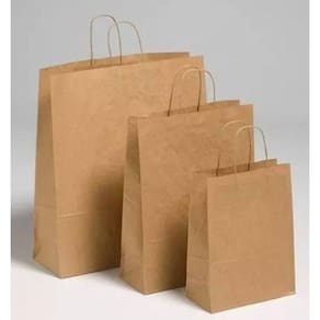 Sacolas Papel Kraft G 100 Uni Menor Preço Atacado