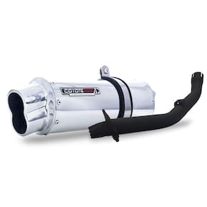 Escape / Ponteira Coyote RS5 Boca 8 Aluminio Oval - NX Falcon 400 2006 até 2015 - Honda