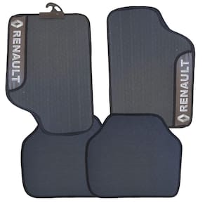 Jogo de Tapete Automotivo Pvc Universal Com Logo Renault