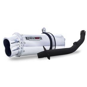 Escape / Ponteira Coyote Rs5 Boca 8 Aluminio Oval - Tenere 600 Até 199