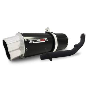 Escape / Ponteira Coyote Rs5 Boca 8 Aluminio Oval - Xt 600 1997 Em Diante
