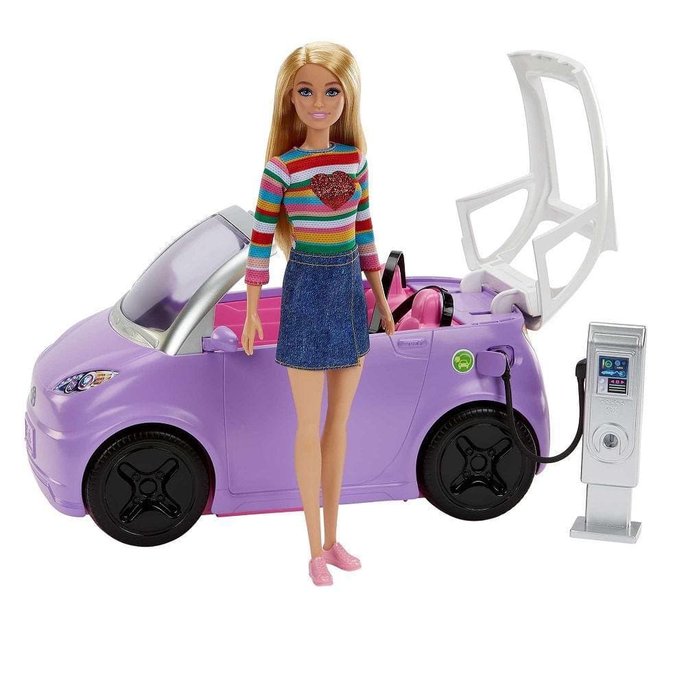 Carro conversível da Barbie controle remoto Mattel