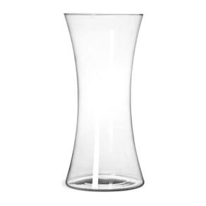 Vaso Julieta Médio 14X30Cm Vidro Transparente De Decoração