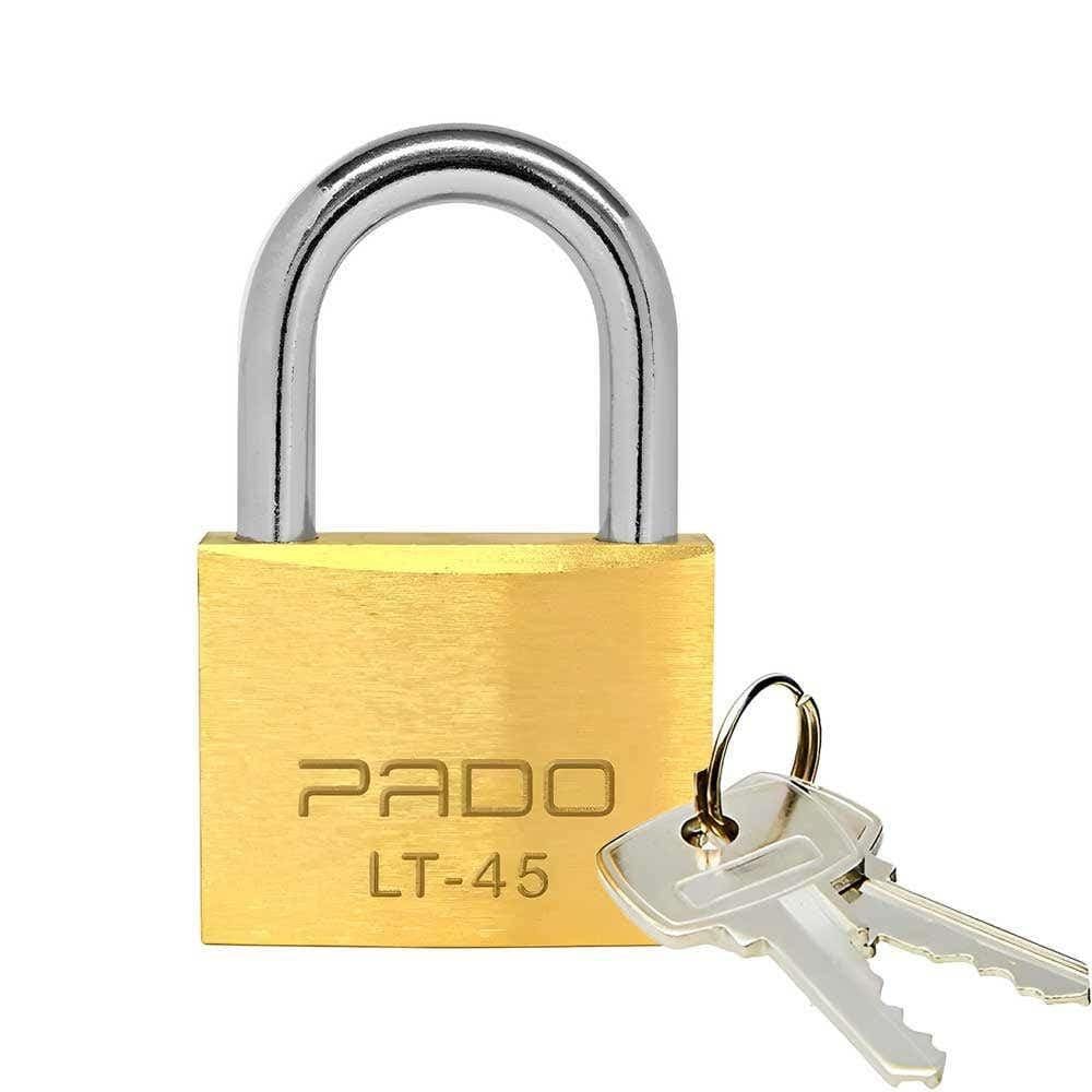 Cadeado de 45 mm Mesmo Segredo com 2 Chaves PADO