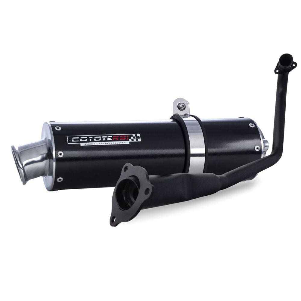 Escape / Ponteira Coyote RS1 Aluminio Redondo - Yes 125 - Suzuki