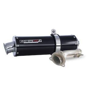 Escape / Ponteira Coyote RS1 Aluminio Redondo - Bandit 650 N/S até 2008 - Suzuki