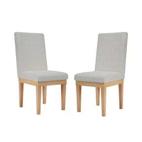 Kit 2 Cadeiras Reforçadas Estofadas Mesa Cozinha Luxo Linho