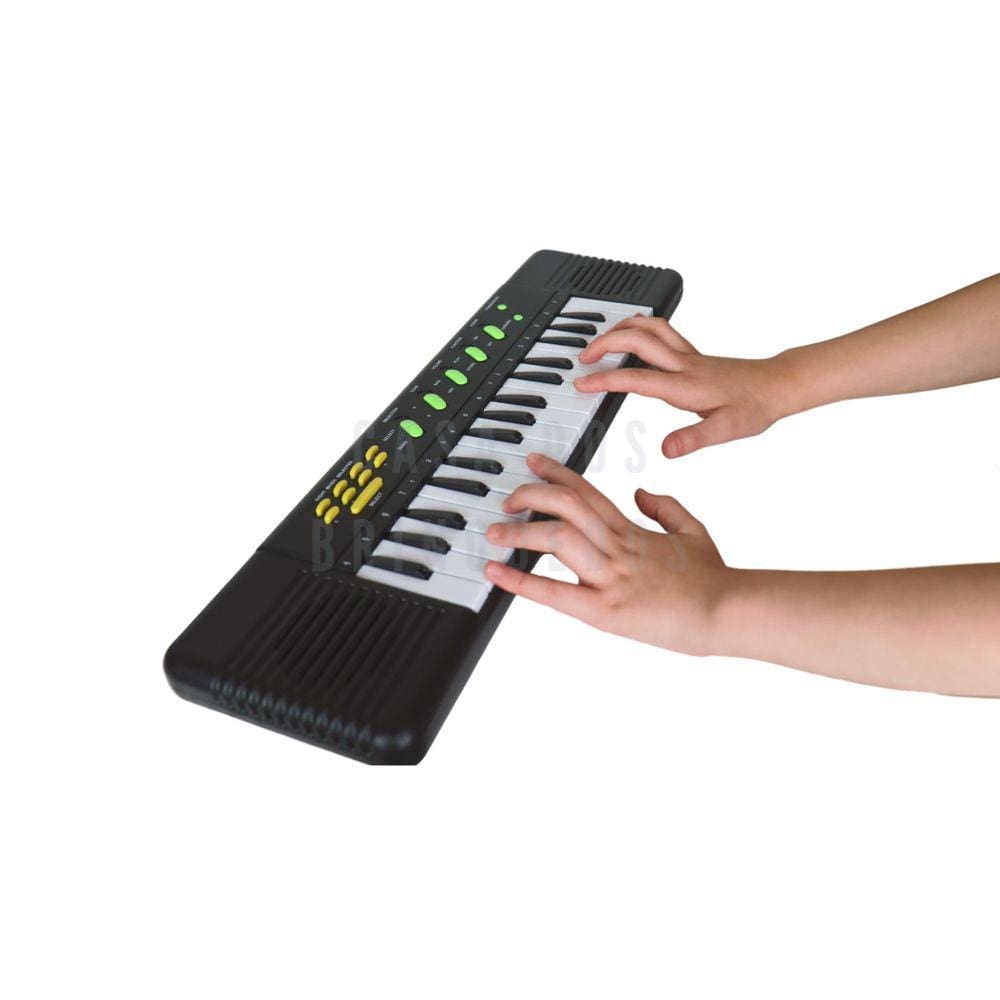 Piano teclado Infantil Musical 32 Teclas Keys Com Microfone