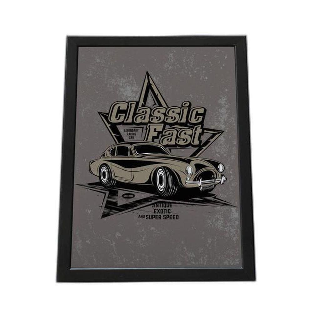 Quadro Com Moldura Clasic Fast