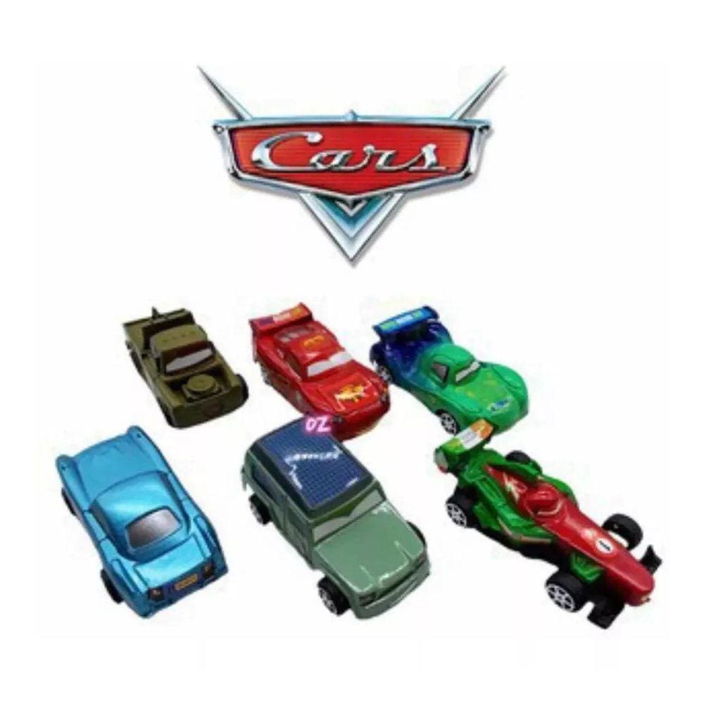 Kit 8 Carrinhos Fricção Filme Carros 3 Relampago Mcqueen Car - Carrefour