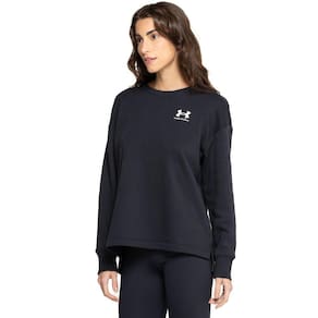 Blusa de Moletom Feminina Under Armour Rival Fleece Over