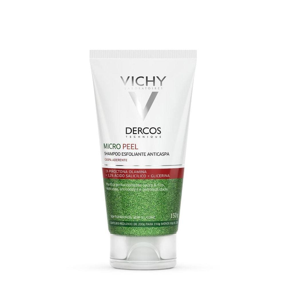 Shampoo Esfoliante Anticaspa Com Ácido Salicílico Vichy Derc