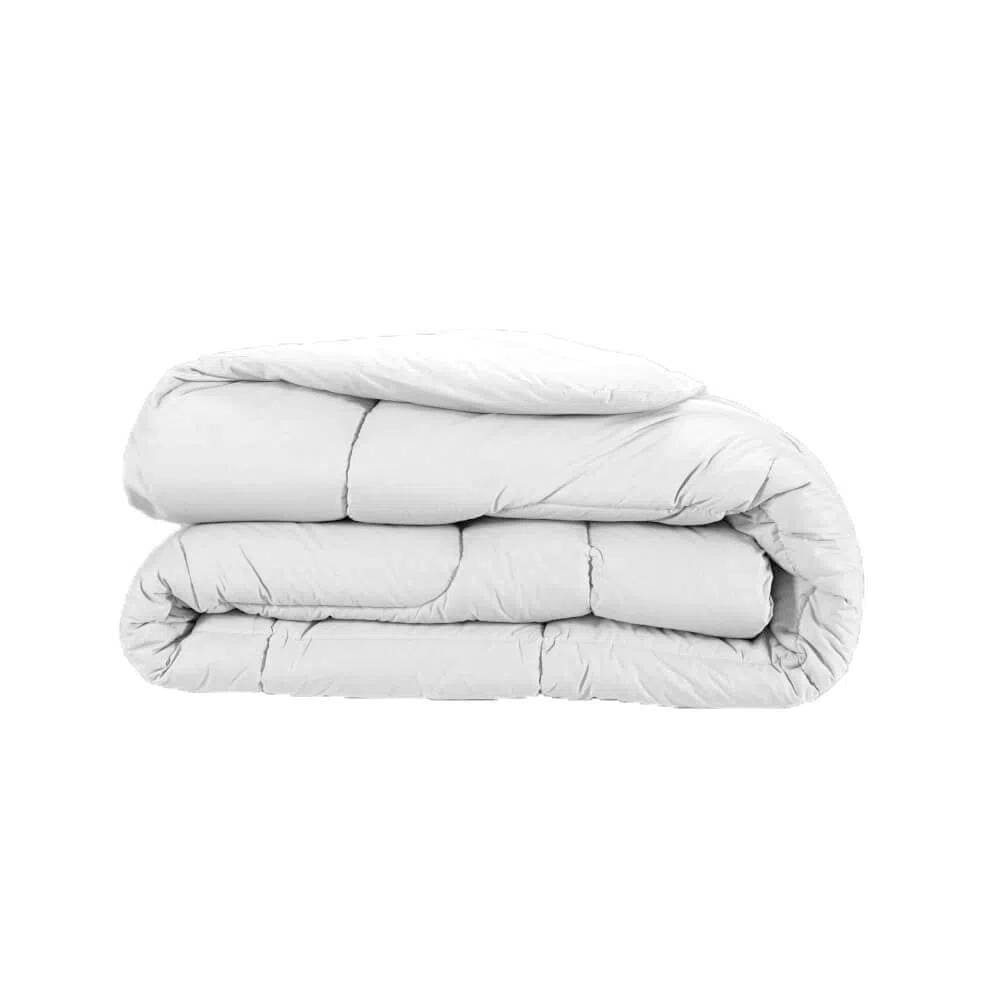 Edredom Solteiro 180 Fios Premier 160 X 240 Cm-Andreza Cinza