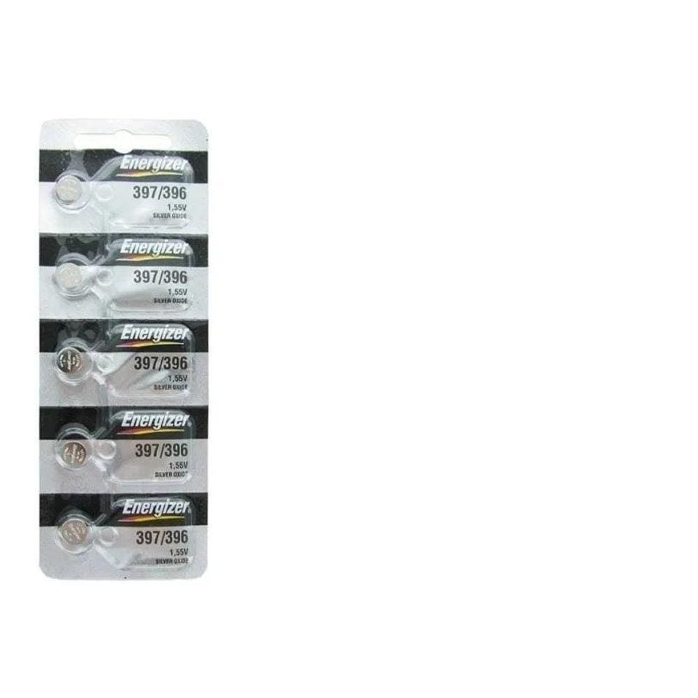 5 Pilhas 397/396 Energizer 1,55V Sr726 Sw Relógio
