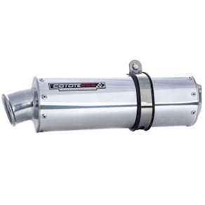 Escape / Ponteira Coyote RS3 Alumínio Oval - CB 500 X ano 2020 em diante - Honda