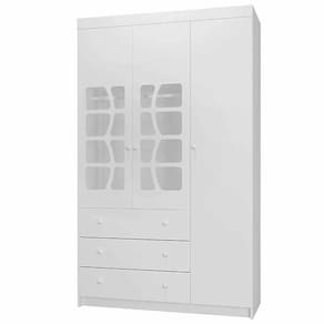 Guarda Roupa Elegance 4 Portas Fiorello Cor Duetto