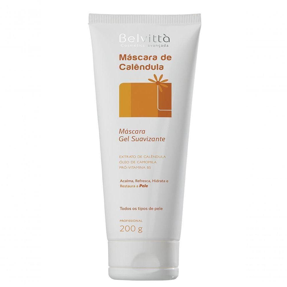 Máscara De Calêndula - Máscara Gel Suavizante 200G - Belvittà