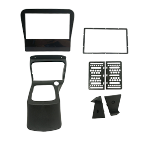 Moldura 2 Din GM Celta G1 2000 à 2005 - Black Piano - Fiamon