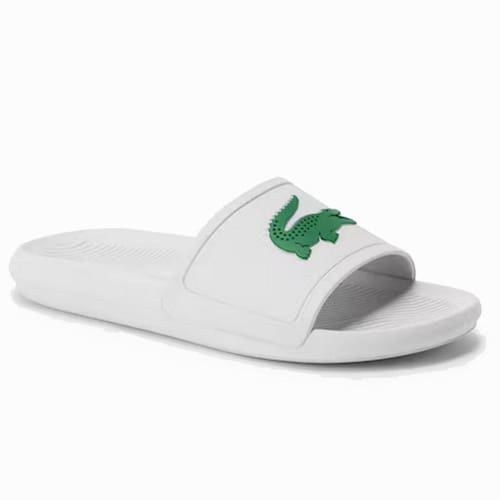 Chinelo Slide Lacoste Croco Masculino Adulto Menor preço em Chinelo Slide Lacoste Croco Masculino Adulto