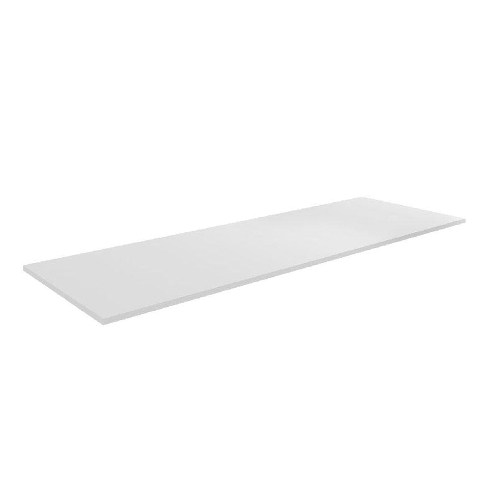 Tampo Para Balcão de Cozinha 150cm MDP Cor Branco - AJL Móveis