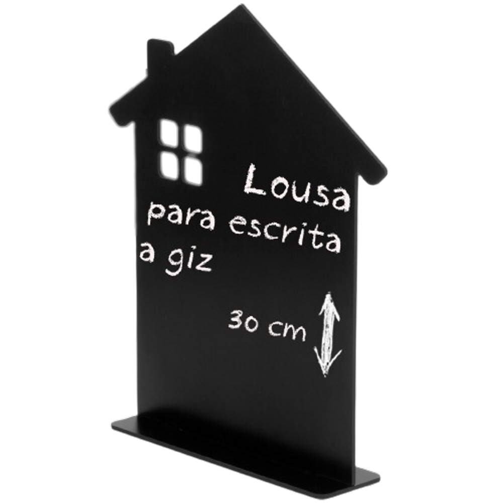 Lousa Memo Blackboard recado decoração Casa 30cm Cortiarte