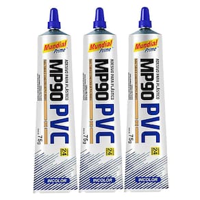 Cola Pvc Mp90 75g LI0500017 3 Unidades MUNDIAL PRIME