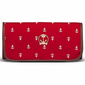 Trocador Portátil Navy Sarja Classic for Bags Cor Vermelho