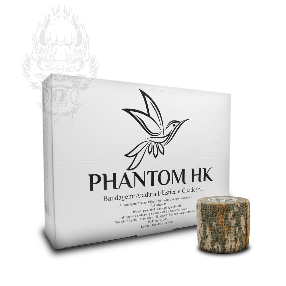 Bandagem Caixa com 12 UN MARROM CAMUFLADA