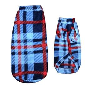 Roupa Para Cães - Suéter Xadrez Tamanho Egg