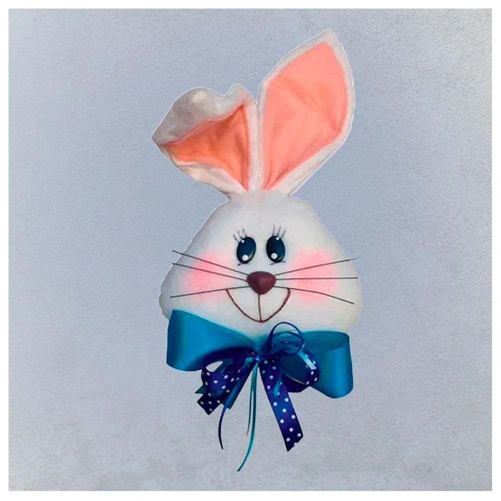 Enfeite Decorativo Coelho De Páscoa Tecido 30cm