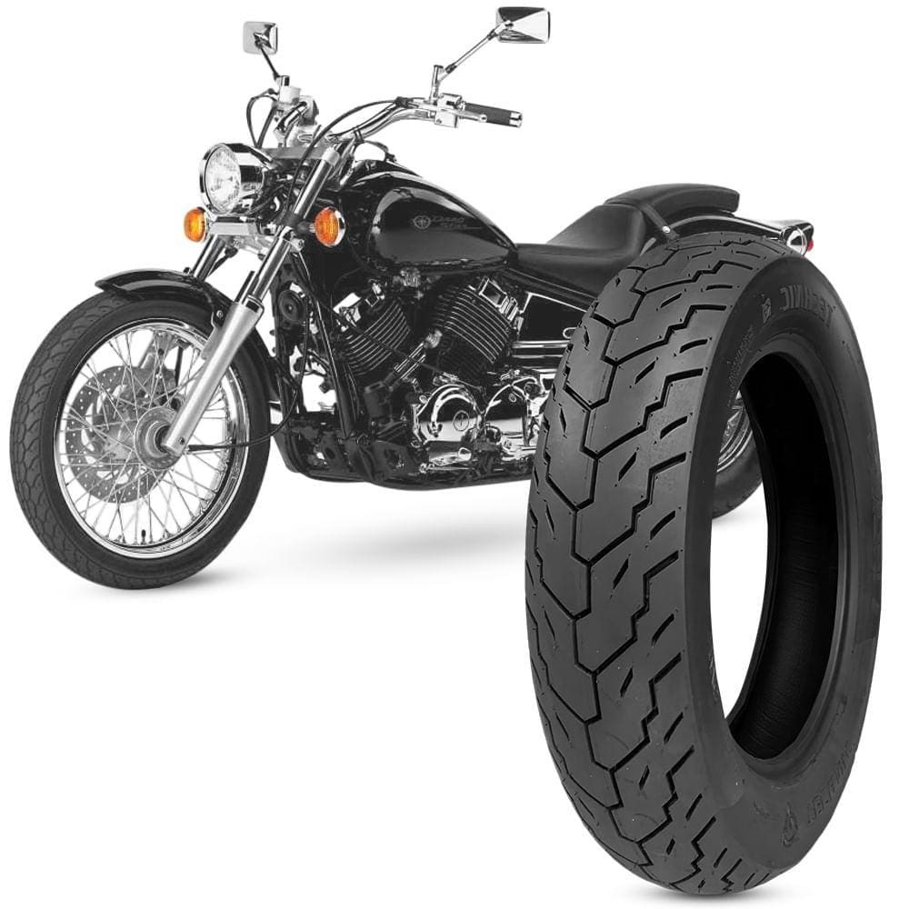 Pneu Moto Drag Star Aro 15 170/80-15 77h Traseiro Iron
