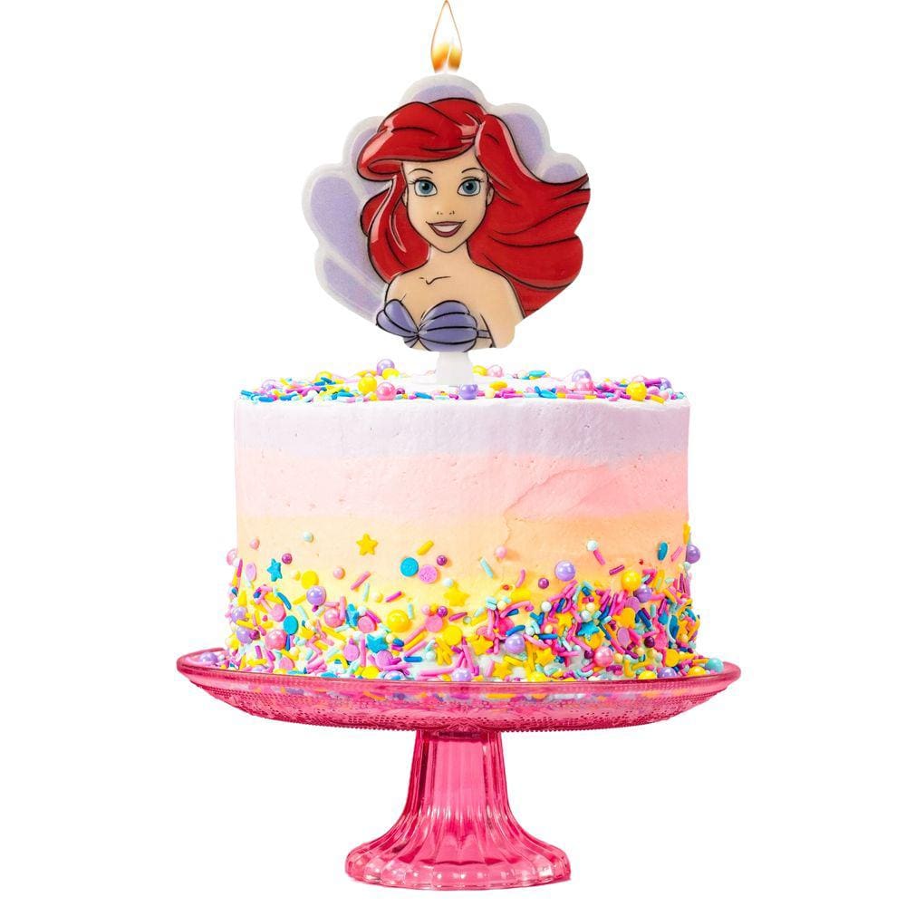 Bolo da princesa ariel quadrado