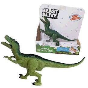Feras Selvagens Velociraptor Com Som E Luz Candide