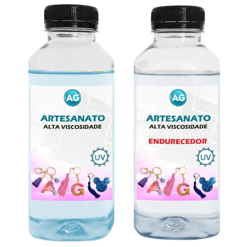 Resina Epoxi Para Artesanato Alta Viscosidade Ag 5Kg