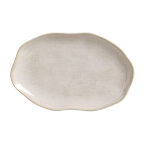 Conjunto c/ 4 Travessas Oval Rasa Média Bio Latte 30x20cm