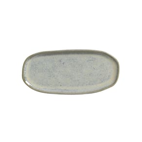 Conjunto c/ 4 Travessas Oval Rasa Pequena Orgânico Green Granite 23x11cm