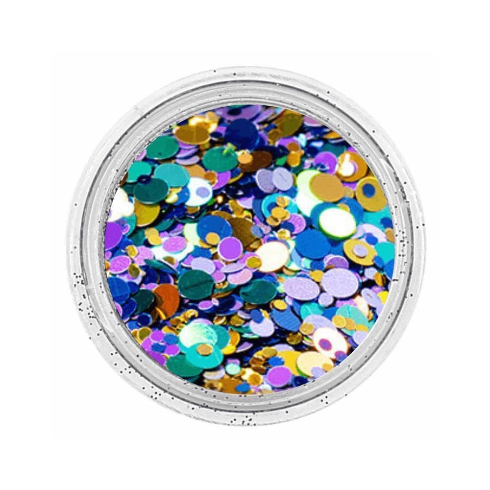 Glitter Em Flocos Flores Ag 30G