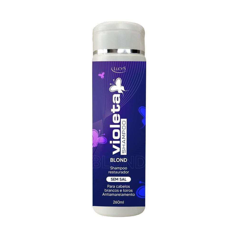 Shampoo Violeta Sem Sal Evita Amarelamento