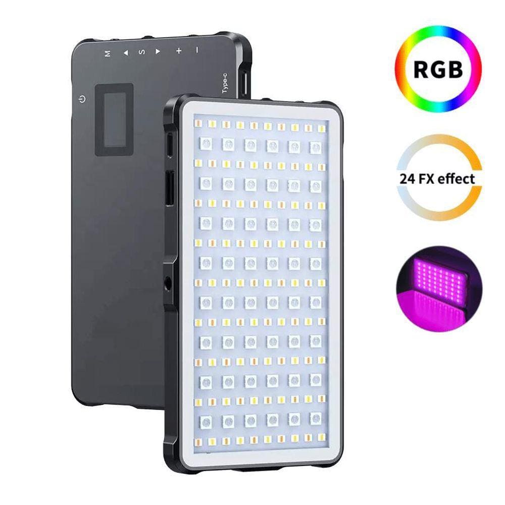 Iluminador Led Mamen Cl-C01 Video Light Rgb 360 Bi-Color